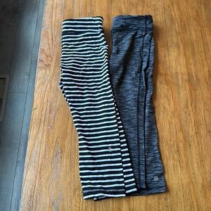 Athleta girls capris size 8-10